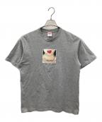 SUPREMEシュプリーム）の古着「Tシャツ 18SS Necklace Tee（18スプリングサマー ネックレス ティー）」｜グレー