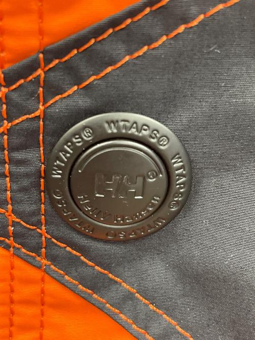 WTAPS（ダブルタップス）WTAPS (ダブルタップス) HELLY HANSEN (ヘリーハンセン) ナイロンジャケット BOW JACKET（ボウ ジャケット） オレンジ×ブラック サイズ:X02の古着・服飾アイテム