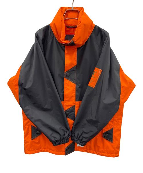 WTAPS（ダブルタップス）WTAPS (ダブルタップス) HELLY HANSEN (ヘリーハンセン) ナイロンジャケット BOW JACKET（ボウ ジャケット） オレンジ×ブラック サイズ:X02の古着・服飾アイテム