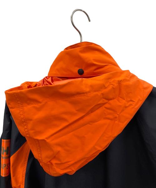 WTAPS（ダブルタップス）WTAPS (ダブルタップス) HELLY HANSEN (ヘリーハンセン) ナイロンジャケット BOW JACKET（ボウ ジャケット） オレンジ×ブラック サイズ:X02の古着・服飾アイテム