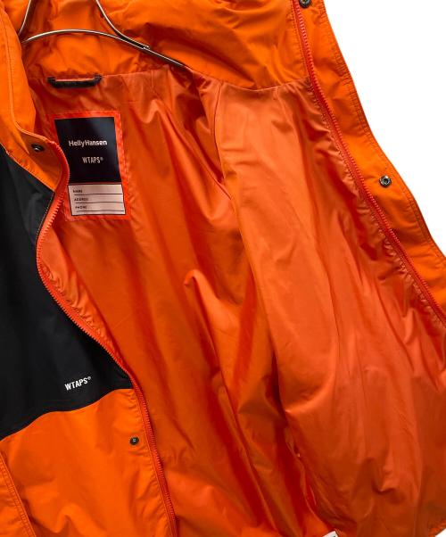 WTAPS（ダブルタップス）WTAPS (ダブルタップス) HELLY HANSEN (ヘリーハンセン) ナイロンジャケット BOW JACKET（ボウ ジャケット） オレンジ×ブラック サイズ:X02の古着・服飾アイテム