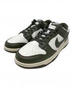 NIKEナイキ）の古着「ローカットスニーカー Dunk Low Retro（ダンク ロー レトロ）」｜オリーブ×ホワイト