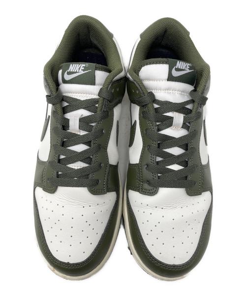 NIKE（ナイキ）NIKE (ナイキ) ローカットスニーカー Dunk Low Retro（ダンク ロー レトロ） オリーブ×ホワイト サイズ:28cmの古着・服飾アイテム
