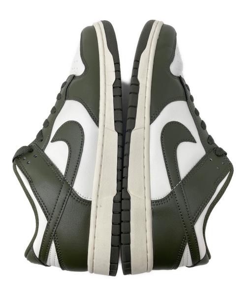 NIKE（ナイキ）NIKE (ナイキ) ローカットスニーカー Dunk Low Retro（ダンク ロー レトロ） オリーブ×ホワイト サイズ:28cmの古着・服飾アイテム