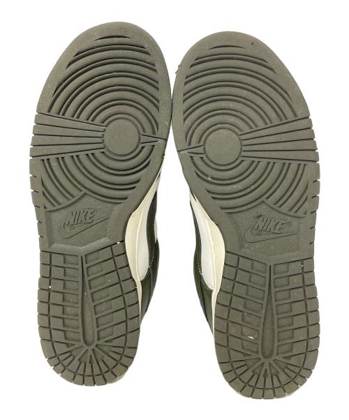 NIKE（ナイキ）NIKE (ナイキ) ローカットスニーカー Dunk Low Retro（ダンク ロー レトロ） オリーブ×ホワイト サイズ:28cmの古着・服飾アイテム