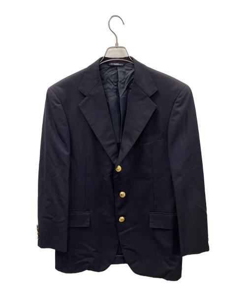 POLO RALPH LAUREN（ポロ・ラルフローレン）POLO RALPH LAUREN (ポロ・ラルフローレン) テーラードジャケット ブレザー ネイビー サイズ:A6の古着・服飾アイテム