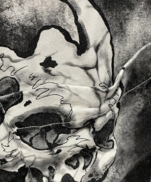 WACKO MARIA（ワコマリア）WACKO MARIA (ワコマリア) 56 TATOO STUDIO (56タトゥースタジオ) アロハシャツ HAWAIIAN SHIRT S/S（ハワイアン シャツ ショート/スリーブ） グレー サイズ:Mの古着・服飾アイテム