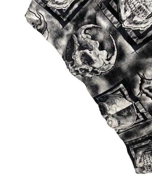 WACKO MARIA（ワコマリア）WACKO MARIA (ワコマリア) 56 TATOO STUDIO (56タトゥースタジオ) アロハシャツ HAWAIIAN SHIRT S/S（ハワイアン シャツ ショート/スリーブ） グレー サイズ:Mの古着・服飾アイテム