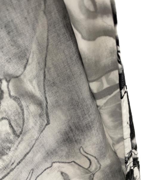 WACKO MARIA（ワコマリア）WACKO MARIA (ワコマリア) 56 TATOO STUDIO (56タトゥースタジオ) アロハシャツ HAWAIIAN SHIRT S/S（ハワイアン シャツ ショート/スリーブ） グレー サイズ:Mの古着・服飾アイテム