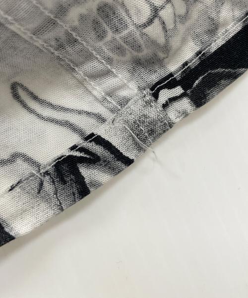 WACKO MARIA（ワコマリア）WACKO MARIA (ワコマリア) 56 TATOO STUDIO (56タトゥースタジオ) アロハシャツ HAWAIIAN SHIRT S/S（ハワイアン シャツ ショート/スリーブ） グレー サイズ:Mの古着・服飾アイテム