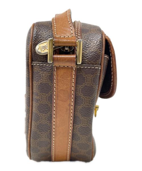 CELINE（セリーヌ）CELINE (セリーヌ) ショルダーバッグ マカダム ブラウン サイズ:実寸サイズにてご確認ください。の古着・服飾アイテム