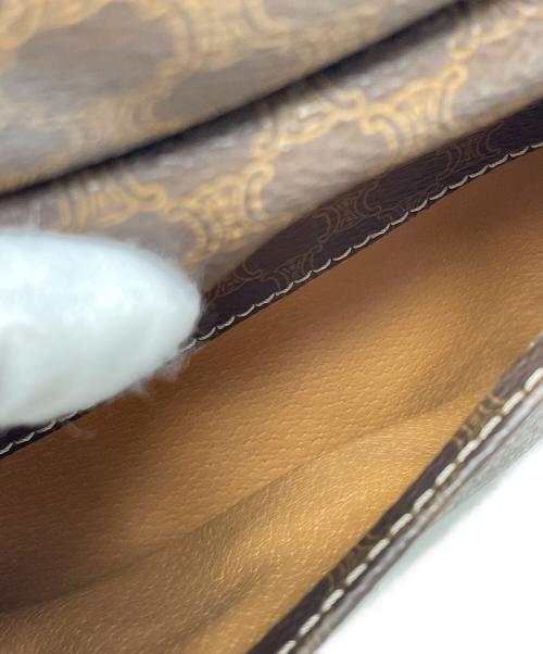 CELINE（セリーヌ）CELINE (セリーヌ) ショルダーバッグ マカダム ブラウン サイズ:実寸サイズにてご確認ください。の古着・服飾アイテム