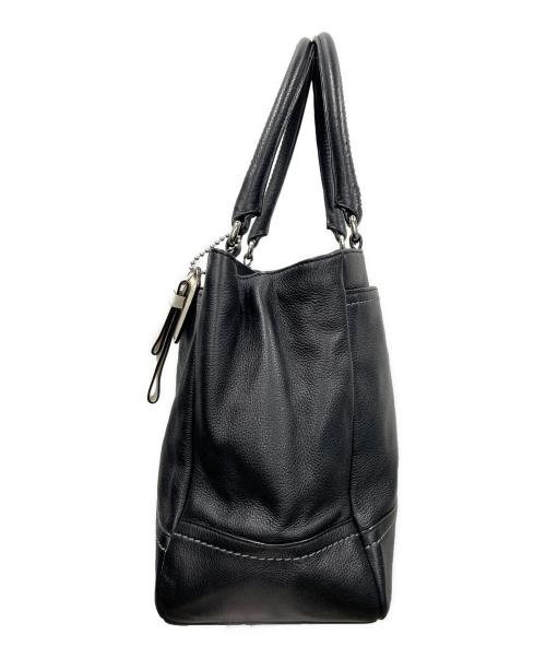 COACH（コーチ）COACH (コーチ) レザートートバッグ ブラック サイズ:実寸サイズにてご確認ください。の古着・服飾アイテム