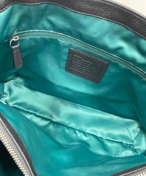 COACH（コーチ）COACH (コーチ) レザートートバッグ ブラック サイズ:実寸サイズにてご確認ください。の古着・服飾アイテム
