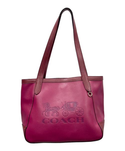 COACH（コーチ）COACH (コーチ) ショルダーバッグ ピンク サイズ:実寸サイズにてご確認ください。の古着・服飾アイテム