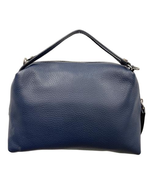 GIANNI CHIARINI（ジャンニ キアリーニ）GIANNI CHIARINI (ジャンニ キアリーニ) レザーショルダーバッグ ネイビー サイズ:実寸サイズにてご確認ください。の古着・服飾アイテム