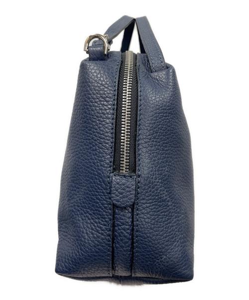 GIANNI CHIARINI（ジャンニ キアリーニ）GIANNI CHIARINI (ジャンニ キアリーニ) レザーショルダーバッグ ネイビー サイズ:実寸サイズにてご確認ください。の古着・服飾アイテム
