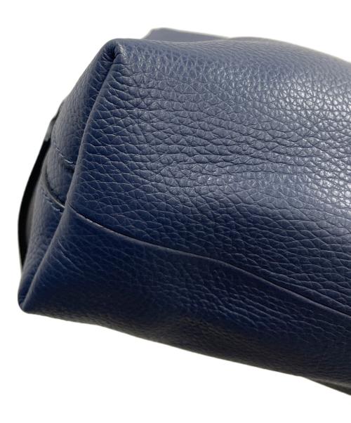 GIANNI CHIARINI（ジャンニ キアリーニ）GIANNI CHIARINI (ジャンニ キアリーニ) レザーショルダーバッグ ネイビー サイズ:実寸サイズにてご確認ください。の古着・服飾アイテム