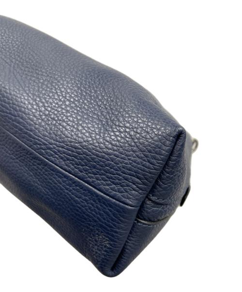 GIANNI CHIARINI（ジャンニ キアリーニ）GIANNI CHIARINI (ジャンニ キアリーニ) レザーショルダーバッグ ネイビー サイズ:実寸サイズにてご確認ください。の古着・服飾アイテム