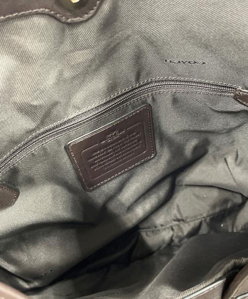 COACH（コーチ）COACH (コーチ) トートバッグ シグネチャー ベージュ×ブラウン サイズ:実寸サイズにてご確認ください。の古着・服飾アイテム