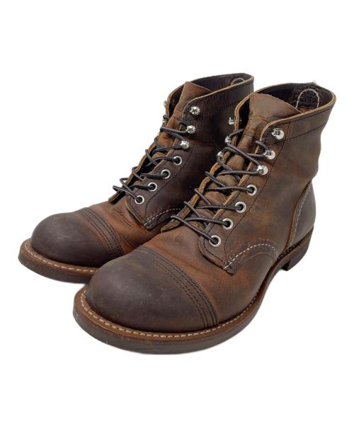 RED WING（レッドウィング）RED WING (レッドウィング) ブーツ アイアンレンジャー ブラウン サイズ:25cmの古着・服飾アイテム