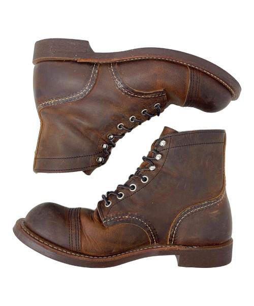 RED WING（レッドウィング）RED WING (レッドウィング) ブーツ アイアンレンジャー ブラウン サイズ:25cmの古着・服飾アイテム