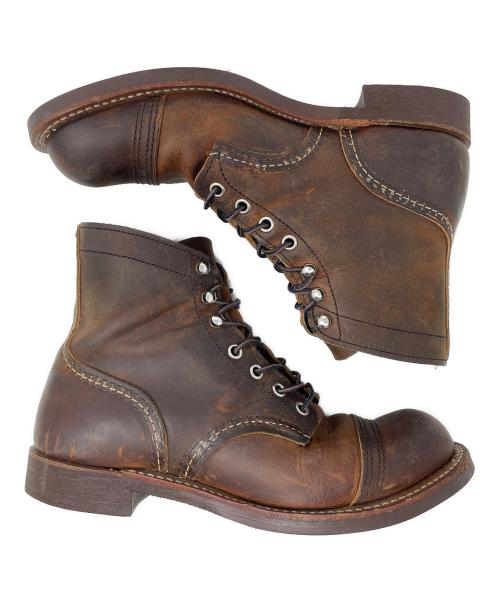 RED WING（レッドウィング）RED WING (レッドウィング) ブーツ アイアンレンジャー ブラウン サイズ:25cmの古着・服飾アイテム