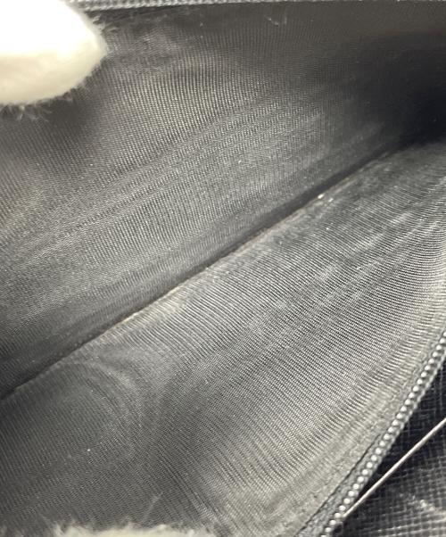 PRADA（プラダ）PRADA (プラダ) 長財布 ブラック サイズ:実寸サイズにてご確認ください。の古着・服飾アイテム