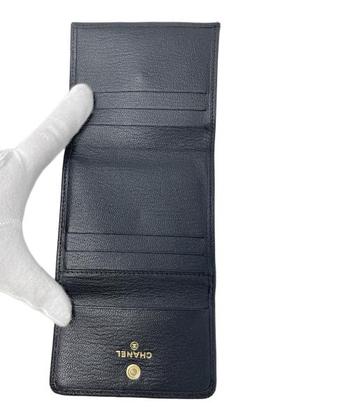 CHANEL（シャネル）CHANEL (シャネル) 2つ折り財布 ココマーク ブラック サイズ:実寸サイズにてご確認ください。の古着・服飾アイテム