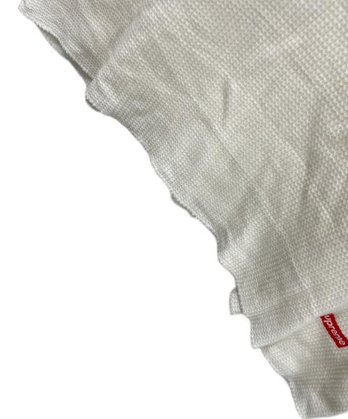 Hanes（ヘインズ）Hanes (ヘインズ) SUPREME (シュプリーム) サーマルカットソー アイボリー サイズ:Sの古着・服飾アイテム