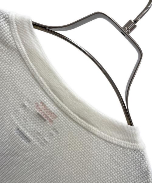 Hanes（ヘインズ）Hanes (ヘインズ) SUPREME (シュプリーム) サーマルカットソー アイボリー サイズ:Sの古着・服飾アイテム