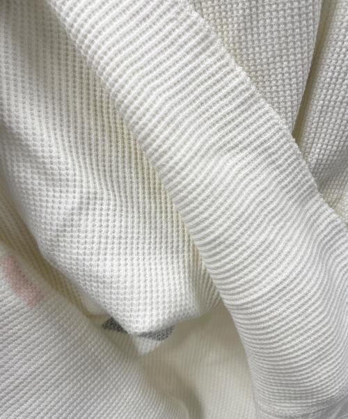 Hanes（ヘインズ）Hanes (ヘインズ) SUPREME (シュプリーム) サーマルカットソー アイボリー サイズ:Sの古着・服飾アイテム