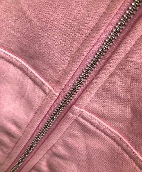 SUPPLIER（サプライヤー）SUPPLIER (サプライヤー) ジップパーカー ピンク サイズ:Lの古着・服飾アイテム