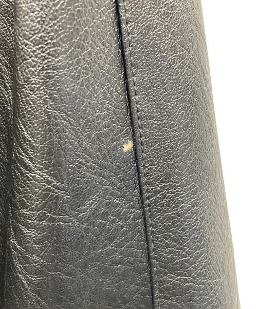 FUBU（フブ）FUBU (フブ) パンツ FAUX LEATHER TRACK PANTS（フェイク レザー トラック パンツ） ブラック サイズ:Mの古着・服飾アイテム