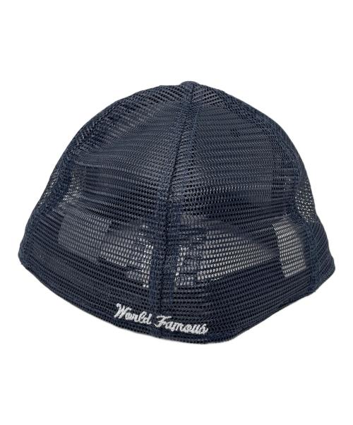 SUPREME（シュプリーム）SUPREME (シュプリーム) New Era (ニューエラ) メッシュキャップ BOX LOGO MESH BACK（ボックス ロゴ メッシュ バック） ネイビー サイズ:7 1/2の古着・服飾アイテム