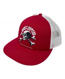 SUPREME×BOUNTY HUNTER（シュプリーム×バウンティハンター）の古着「メッシュキャップ Mesh Back 5-Panel（メッシュ バック 5 パネル）」｜レッド×ホワイト