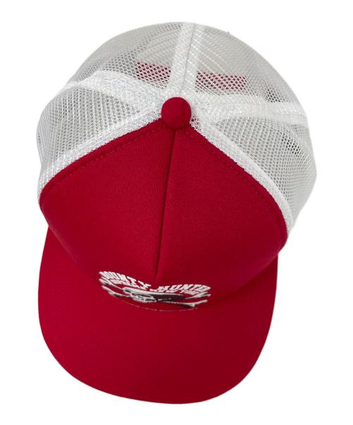 SUPREME（シュプリーム）SUPREME (シュプリーム) BOUNTY HUNTER (バウンティハンター) メッシュキャップ Mesh Back 5-Panel（メッシュ バック 5 パネル） レッド×ホワイト サイズ:実寸サイズにてご確認ください。の古着・服飾アイテム