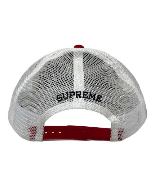 SUPREME（シュプリーム）SUPREME (シュプリーム) BOUNTY HUNTER (バウンティハンター) メッシュキャップ Mesh Back 5-Panel（メッシュ バック 5 パネル） レッド×ホワイト サイズ:実寸サイズにてご確認ください。の古着・服飾アイテム