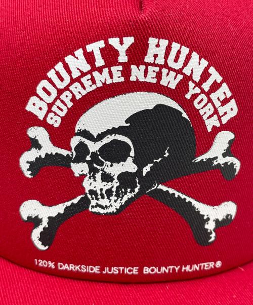 SUPREME（シュプリーム）SUPREME (シュプリーム) BOUNTY HUNTER (バウンティハンター) メッシュキャップ Mesh Back 5-Panel（メッシュ バック 5 パネル） レッド×ホワイト サイズ:実寸サイズにてご確認ください。の古着・服飾アイテム