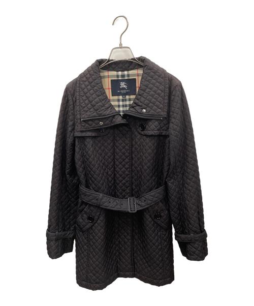 BURBERRY LONDON（バーバリーロンドン）BURBERRY LONDON (バーバリーロンドン) キルティングコート ブラック サイズ:42の古着・服飾アイテム
