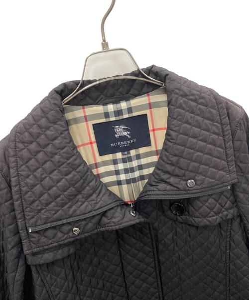 BURBERRY LONDON（バーバリーロンドン）BURBERRY LONDON (バーバリーロンドン) キルティングコート ブラック サイズ:42の古着・服飾アイテム