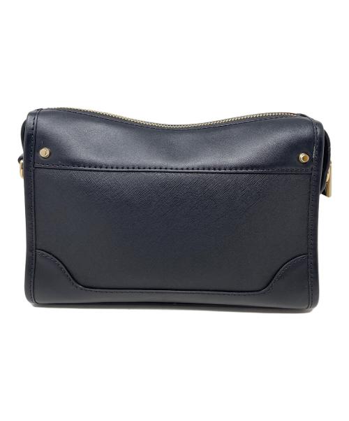 MICHAEL KORS（マイケルコース）MICHAEL KORS (マイケルコース) ショルダーバッグ HARRISON LARGE LEATHER CROSSBODY（ハリソン ラージ レザー クロスボディ） ブラック サイズ:実寸サイズにてご確認ください。の古着・服飾アイテム