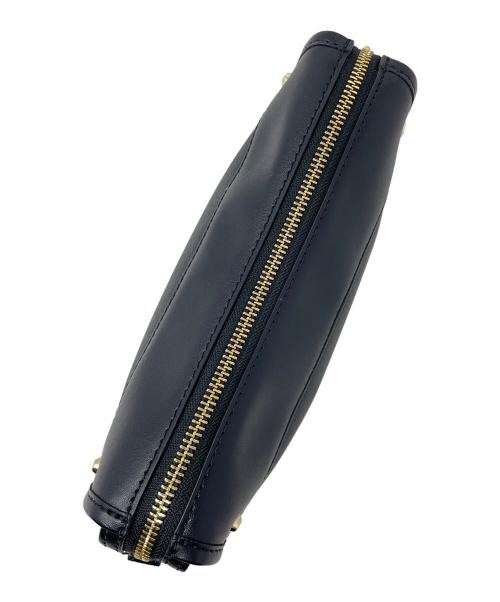 MICHAEL KORS（マイケルコース）MICHAEL KORS (マイケルコース) ショルダーバッグ HARRISON LARGE LEATHER CROSSBODY（ハリソン ラージ レザー クロスボディ） ブラック サイズ:実寸サイズにてご確認ください。の古着・服飾アイテム