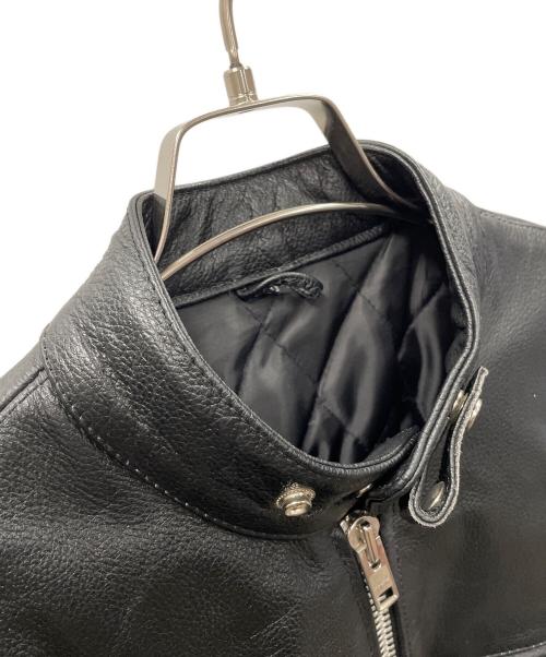 FREEDOM（フリーダム）FREEDOM (フリーダム) シングルライダースジャケット ブラック サイズ:40の古着・服飾アイテム
