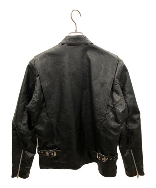 FREEDOM（フリーダム）FREEDOM (フリーダム) シングルライダースジャケット ブラック サイズ:40の古着・服飾アイテム