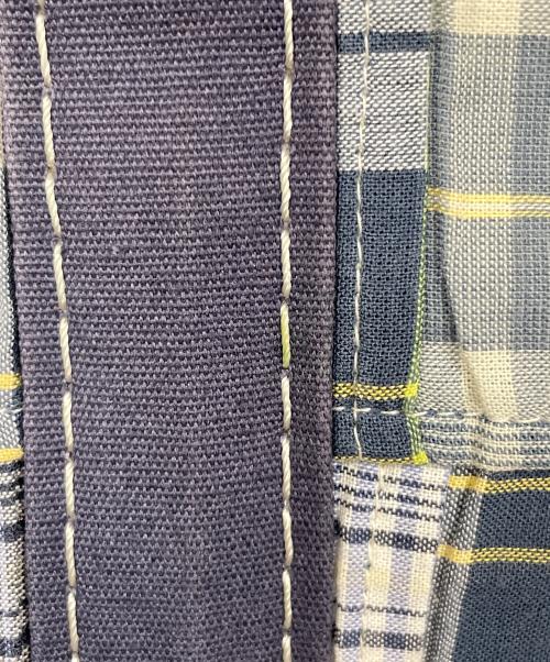 L.L.Bean（エルエルビーン）L.L.Bean (エルエルビーン) パッチワークトートバッグ エブリデイ ライトウェイト トート ブルー サイズ:実寸サイズにてご確認下さい。の古着・服飾アイテム