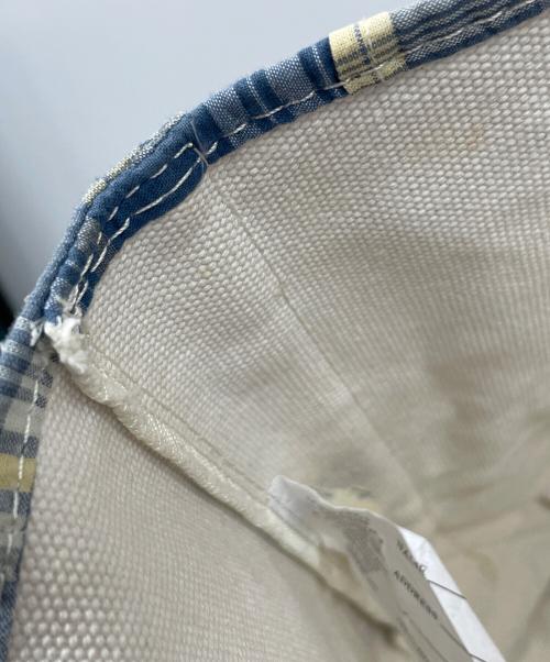 L.L.Bean（エルエルビーン）L.L.Bean (エルエルビーン) パッチワークトートバッグ エブリデイ ライトウェイト トート ブルー サイズ:実寸サイズにてご確認下さい。の古着・服飾アイテム