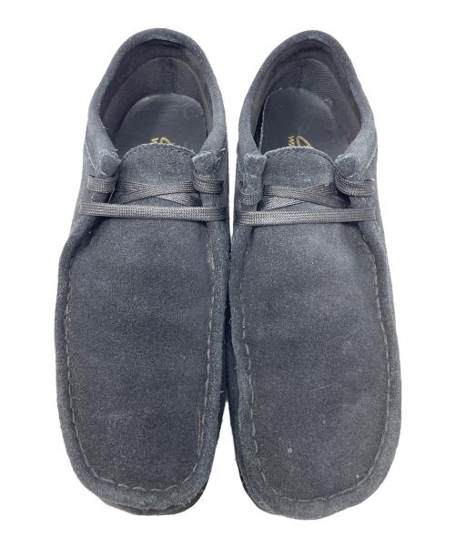 CLARKS（クラークス）CLARKS (クラークス) ワラビーシューズ ブラック サイズ:UK7 1/2の古着・服飾アイテム