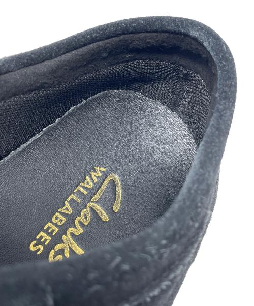 CLARKS（クラークス）CLARKS (クラークス) ワラビーシューズ ブラック サイズ:UK7 1/2の古着・服飾アイテム