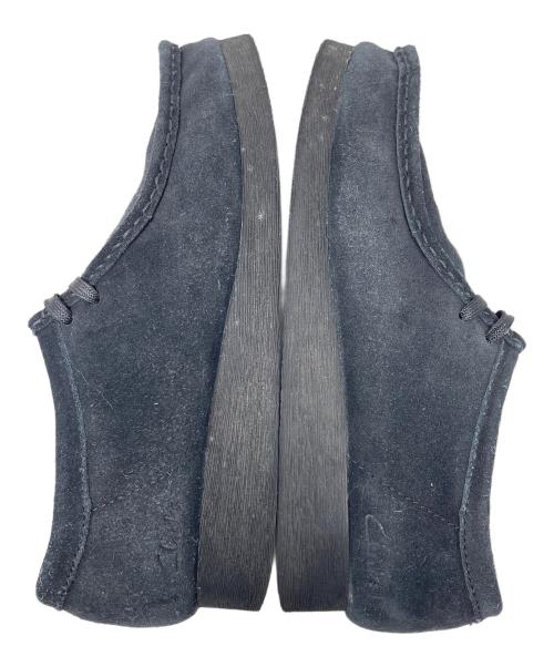 CLARKS（クラークス）CLARKS (クラークス) ワラビーシューズ ブラック サイズ:UK7 1/2の古着・服飾アイテム